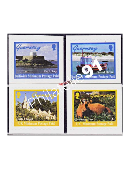 GUERNESEY - n° 787 à 790 -  PAYSAGES