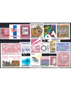 Danemark, Année complète neuve 1987, Collection timbres Europe