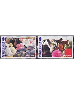 GUERNESEY - n° 791 à 792 -  FETES NATIONALES