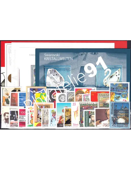Autriche, Année complète neuve 2004, Collection timbres Europe