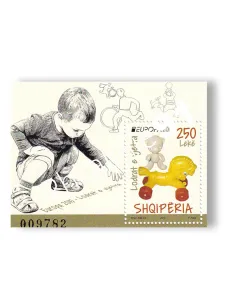 Albanie, BF n° 153, timbres Europa