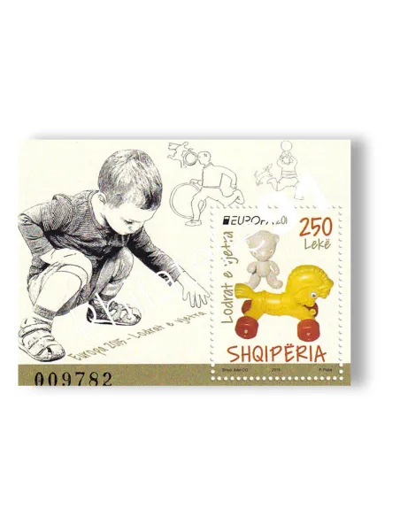 Albanie, BF n° 153, timbres Europa