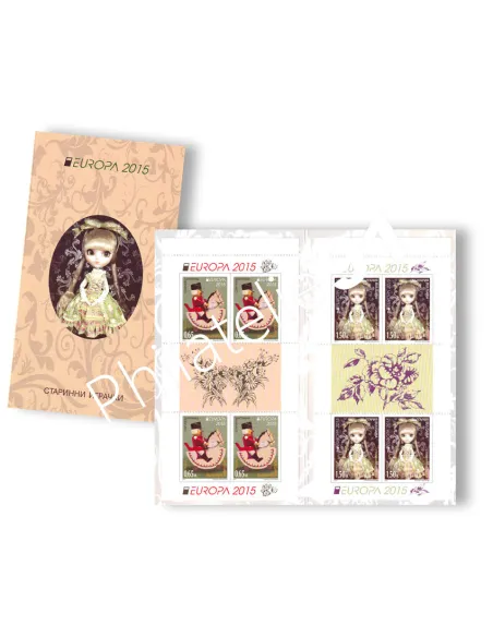 Bulgarie, Carnet n° 4415a, collection timbre Europa