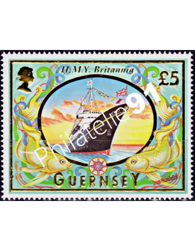 GUERNESEY - n°  795 ** -  Patrimoine maritime (I)