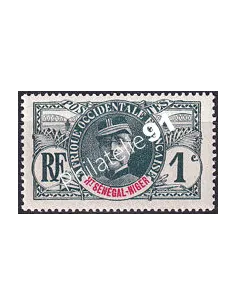 Ht-Sénégal et Niger, n° 1 charnière, collection timbres Colonies