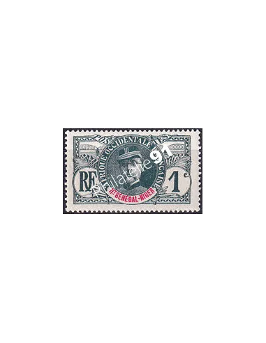 Ht-Sénégal et Niger, n° 1 charnière, collection timbres Colonies