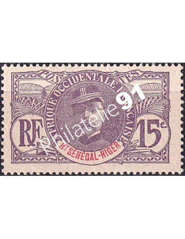 Ht-Sénégal et Niger, n° 6 neuf, collection timbres Colonies