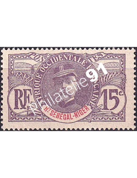 Ht-Sénégal et Niger, n° 6 neuf, collection timbres Colonies