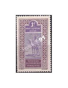 Ht-Sénégal et Niger, n° 18 charnière, collection timbres Colonies