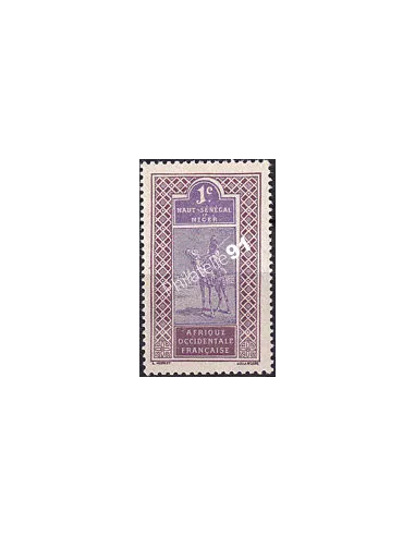 Ht-Sénégal et Niger, n° 18 charnière, collection timbres Colonies