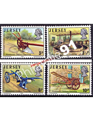 JERSEY - n°   108 à 111 - Outils de travail