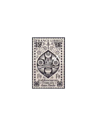 INDE, n° 225 neuf, Timbres des Colonies françaises