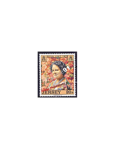 JERSEY - n°   112 - 3ème visite de  La reine-mère à Jersey