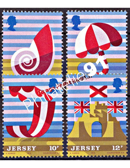 JERSEY - n°   113 à 116 - Tourisme
