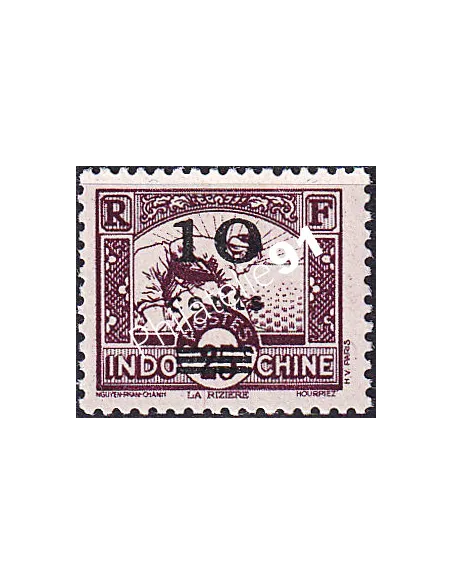 INDOCHINE, n° 229 charnière, Timbres des Colonies françaises