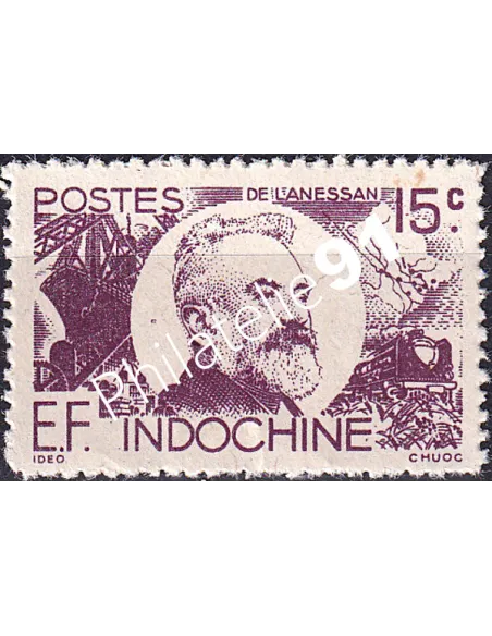INDOCHINE, n° 259 neuf, Timbres des Colonies françaises