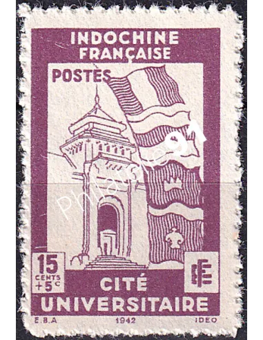 INDOCHINE, n° 279 neuf, Timbres des Colonies françaises