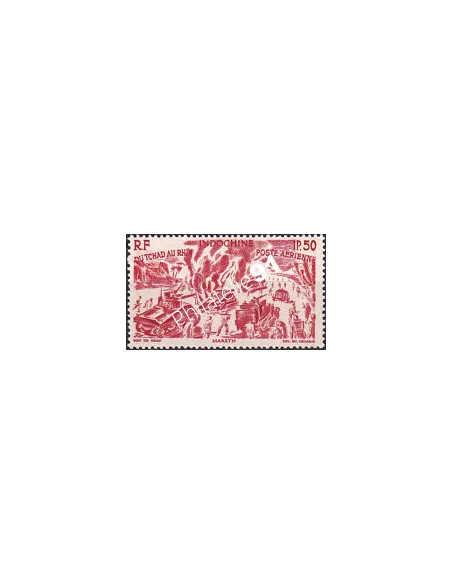 INDOCHINE, PA n° 42 neuf, Timbres des Colonies françaises