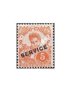 INDOCHINE, Timbre de Service n° 21 charnière, Timbres des Colonies