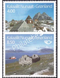 Groenland, n° 222 à 223, collection timbres Europe