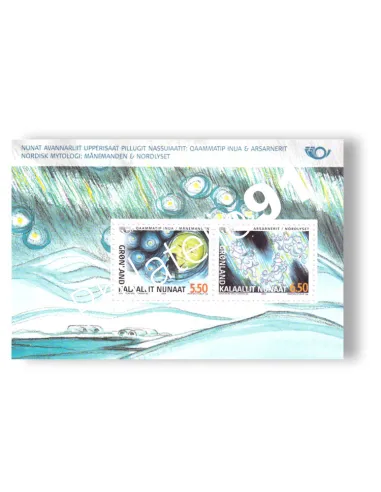 Groenland, Bloc-feuillet n° 26, Collection timbres d'Europe