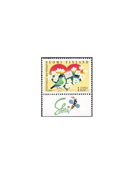 Finlande, n° 1164, issu de carnet, collection timbres Europe