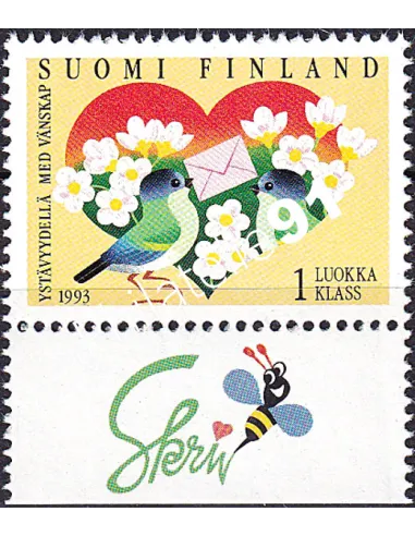 Finlande, n° 1164, issu de carnet, collection timbres Europe