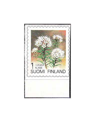 Finlande, n° 1183, non dentelé adhésif, collection timbres Europe