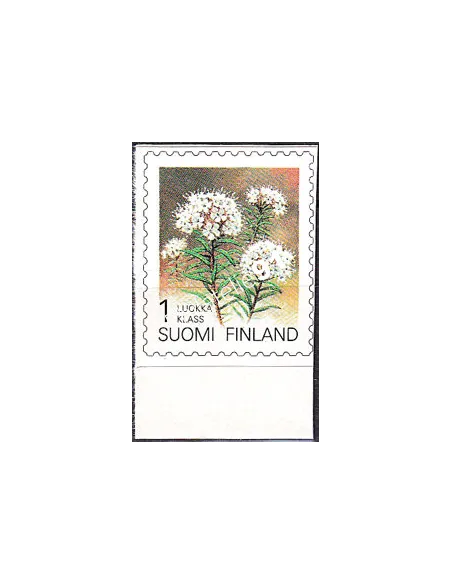 Finlande, n° 1183, non dentelé adhésif, collection timbres Europe