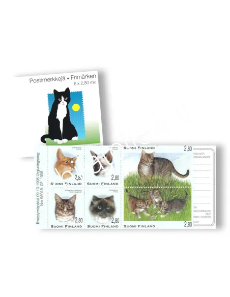 Finlande, Carnet n° 1277, collection timbres Europe