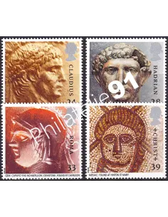 Grande-Bretagne, n° 1679 à 1682, collection timbre Europe