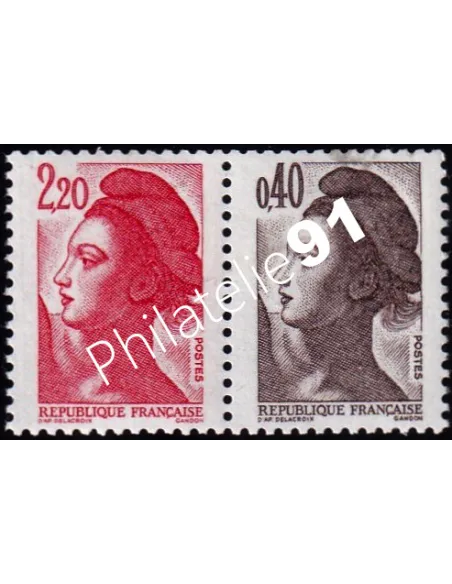 Timbre de France n° 2376b - Type Liberté