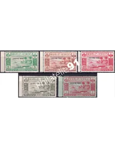 Nouvelles-Hébrides, Taxe n° 11 à 15 charnière, Timbres colonies