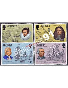 JERSEY - n°   138 à 141 - Bicentenaire de l'indépendance des Eta