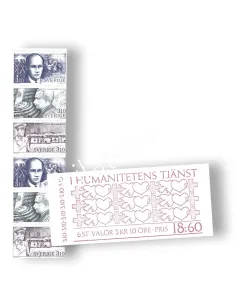 Suède, Carnet n° 1425, collection timbres Europe