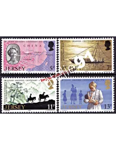JERSEY - n°   147 à 150 - Lilian Grandin - Chine