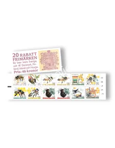 Suède, Carnet n° 1491, collection timbres Europe