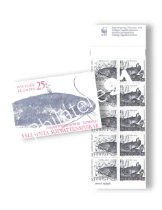 Suède, Carnet n° 1631, collection timbres Europe