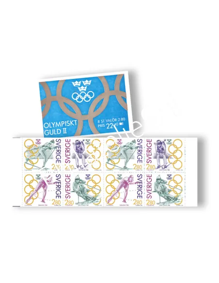 Suède, Carnet n° 1682, collection timbres Europe