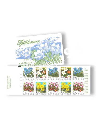 Suède, Carnet n° 1867, collection timbres Europe