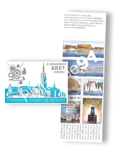 Suède, Carnet n° 2032, collection timbres Europe