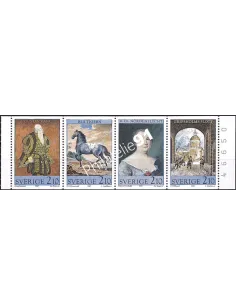 Suède, n° 1428 à 1431, collection timbres Europe