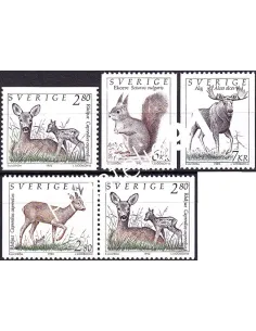 Suède, n° 1686 à 1686A, collection timbres Europe