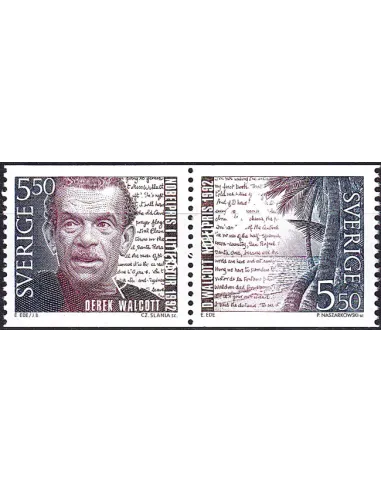 Suède, n° 1734 à 1735, collection timbres Europe