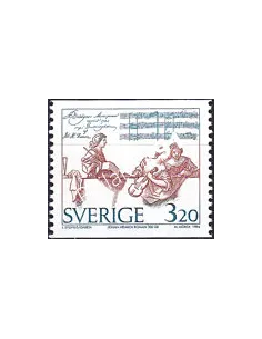 Suède, n° 1825, collection timbres Europe