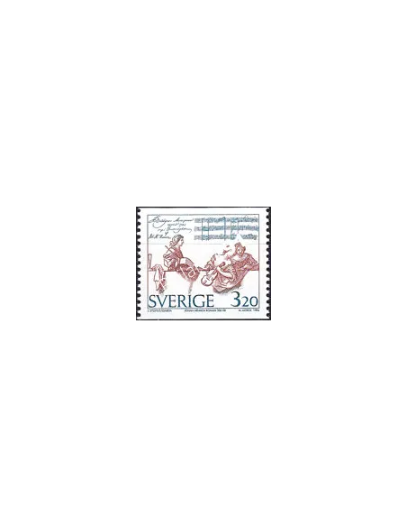 Suède, n° 1825, collection timbres Europe