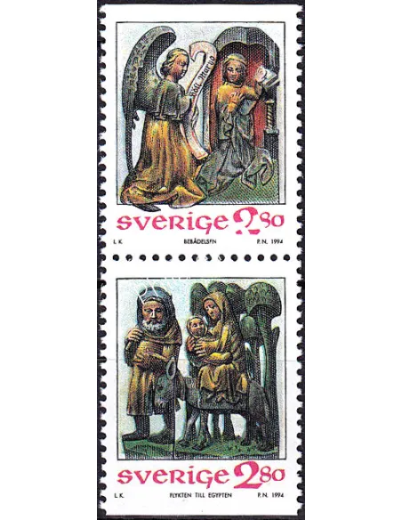 Suède, n° 1839 à 1840, collection timbres Europe