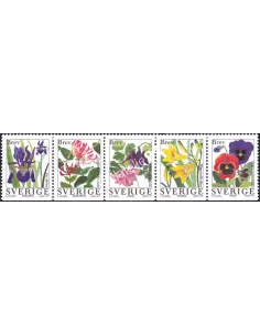 Suède, n° 1978 à 1982, collection timbres Europe