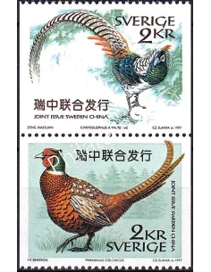 Suède, n° 1986 à 1987, collection timbres Europe