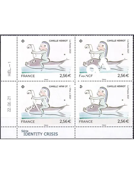 Coin daté sur timbre n° 5513, Collection timbres France